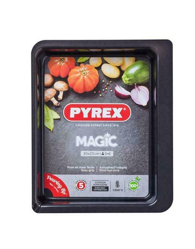Pyrex magic rectangular carbon - rectangular,