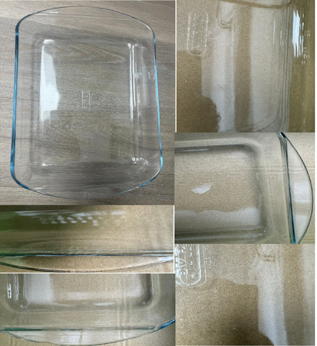 Pyrex roaster glass dish - pyrex,