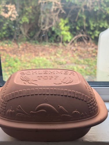 Vintage schlemmertopf clay - vintage,