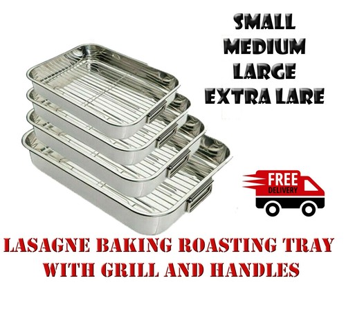 Stainless steel roasting tray - roasting,
