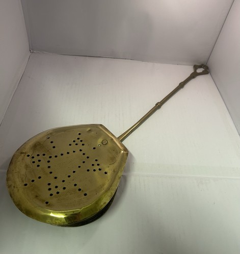 Antique brass chestnut roaster - chestnut,
