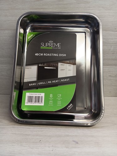Stainless steel roasting pan - stainless,