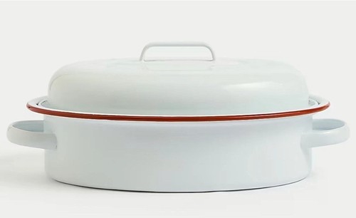 Brand new oval enamel - brand,