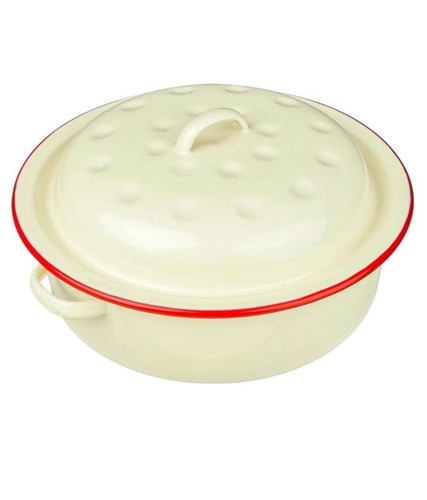 Falcon 20cm round enamel - falcon,