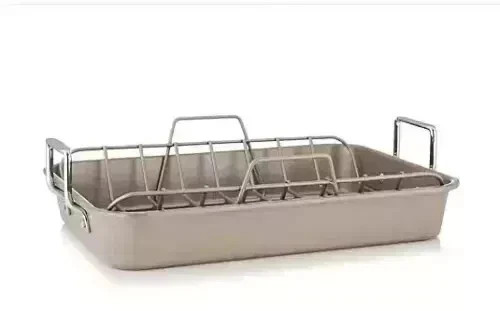 Non stick roaster rack - non-stick, +